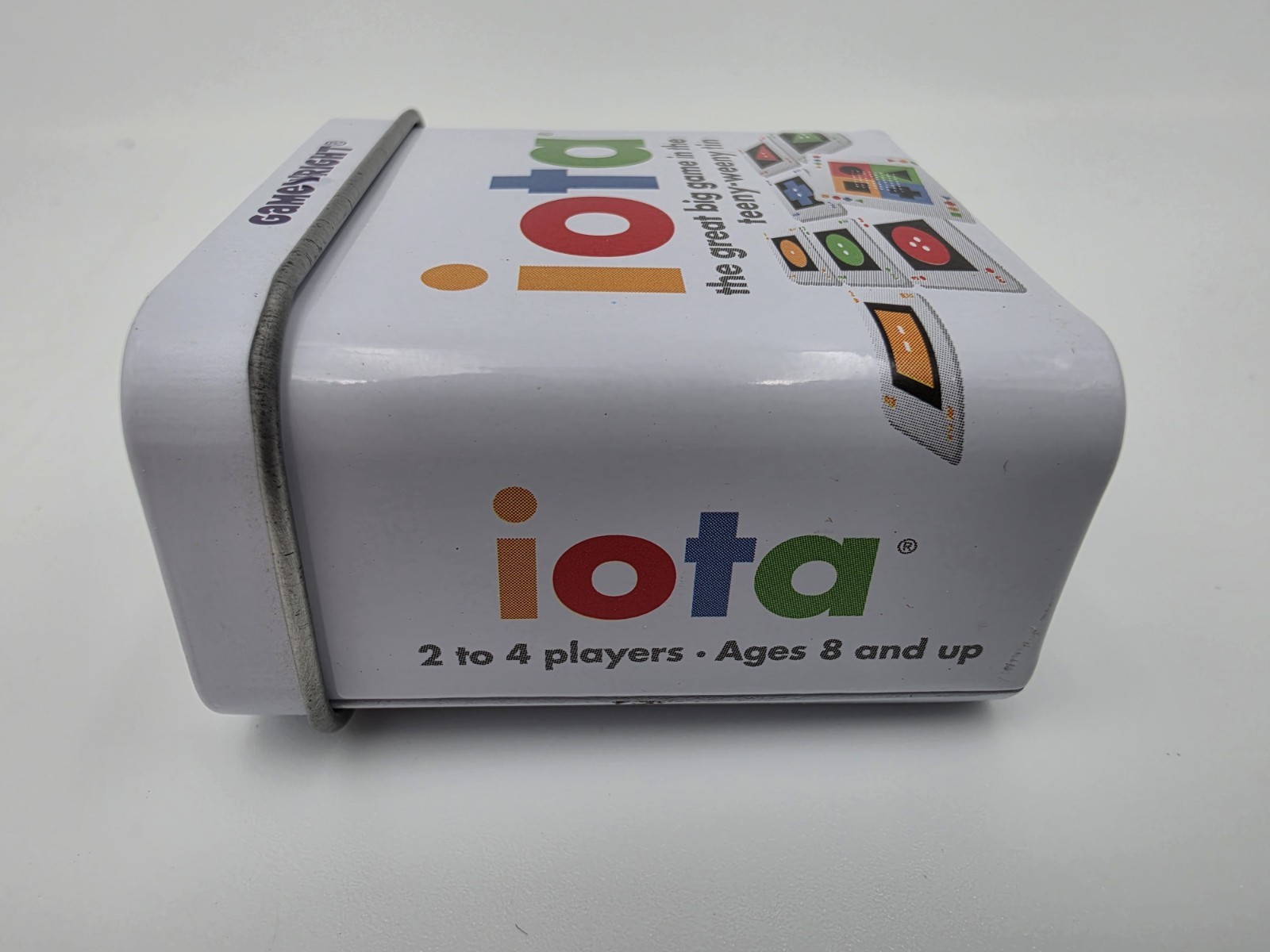 Iota The Great Big Game In The Teeny-Weeny Tin Gamewright 2012 Complete