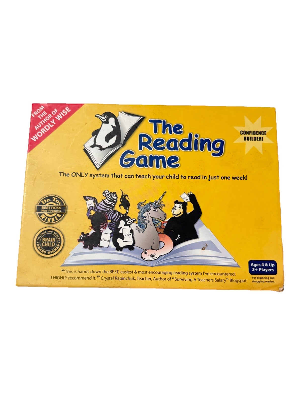 THE READING GAME The Reading Game