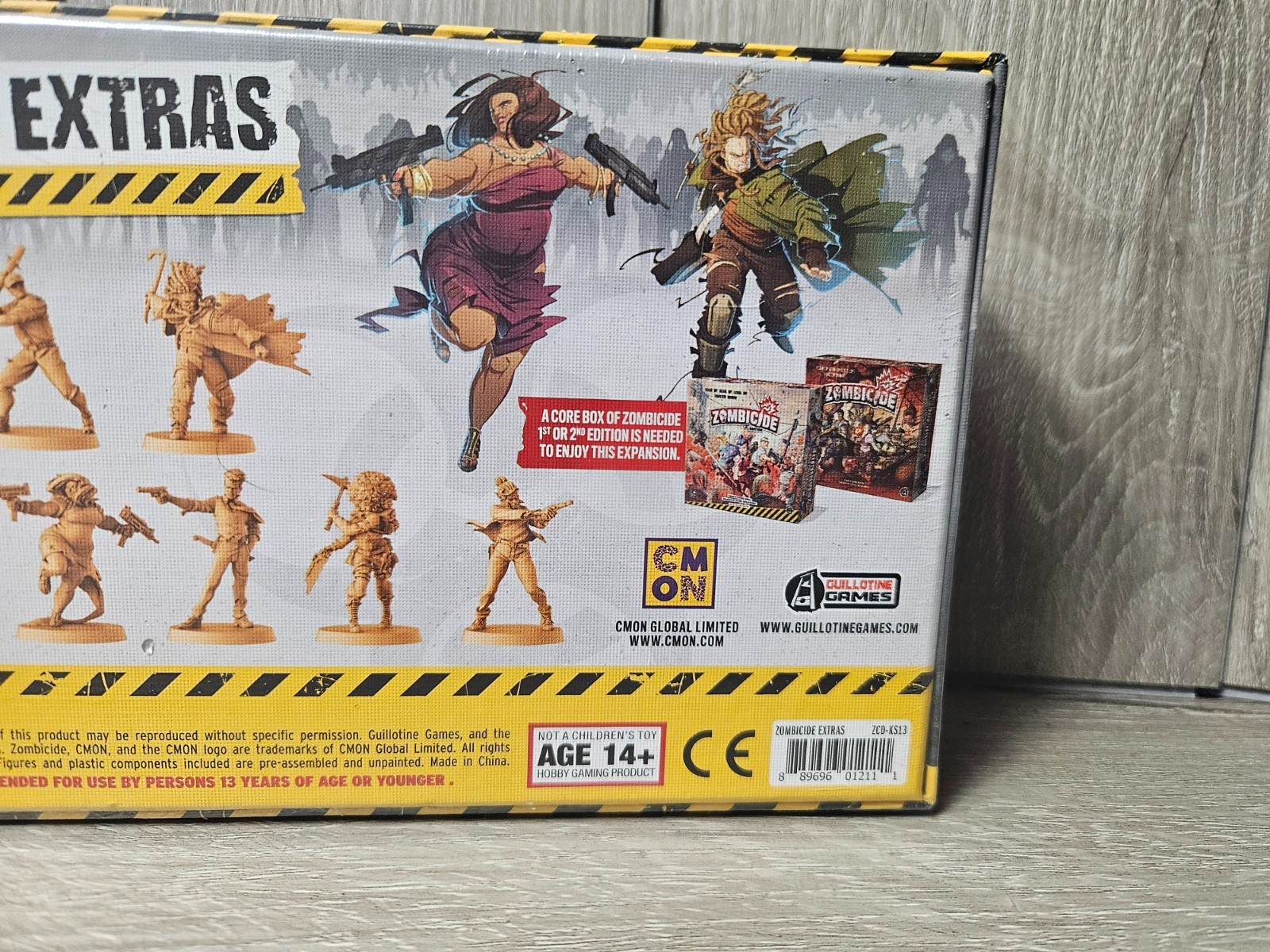 CMON Zombicide Comic Book Extras Survivors & Missions