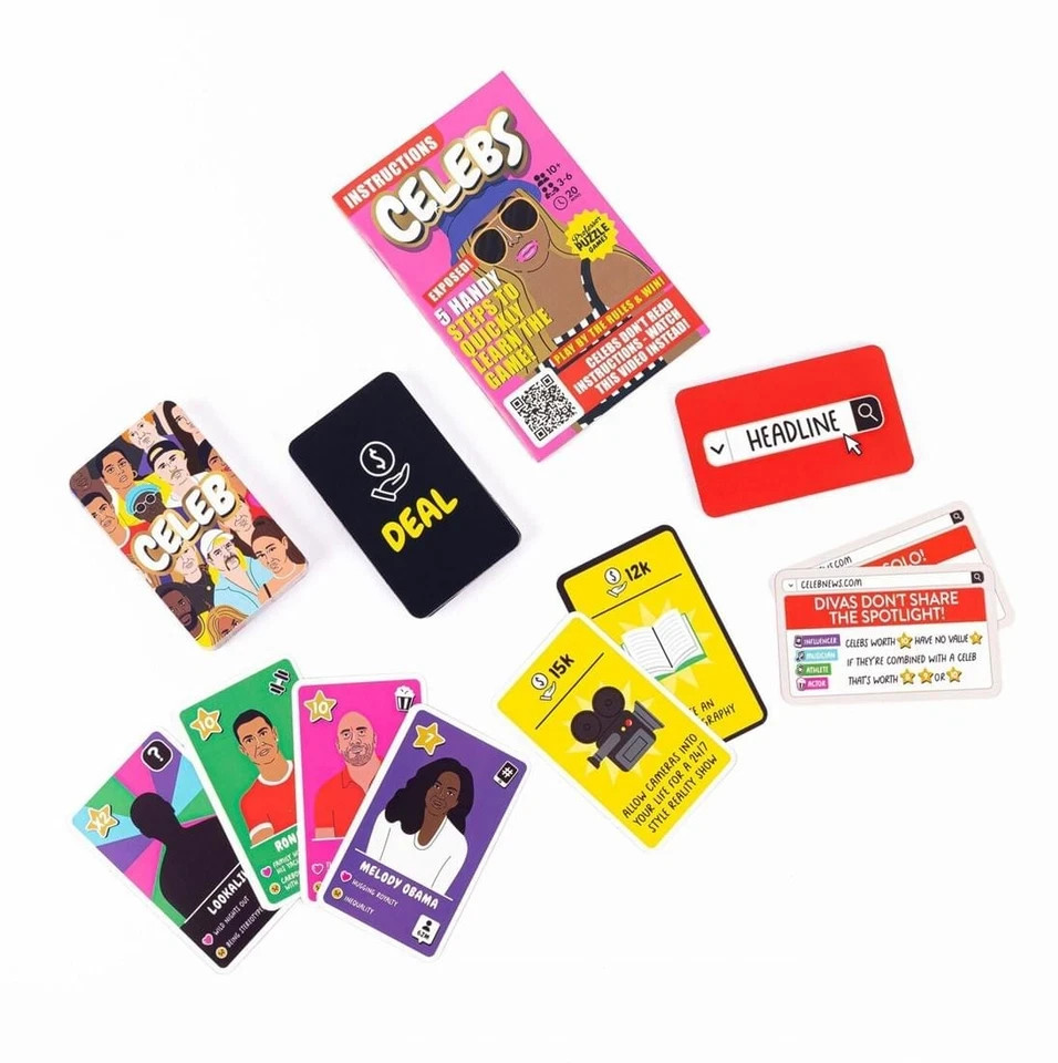 Celebs – The Game of Fame, Deals & Scandal – Professor Puzzle New