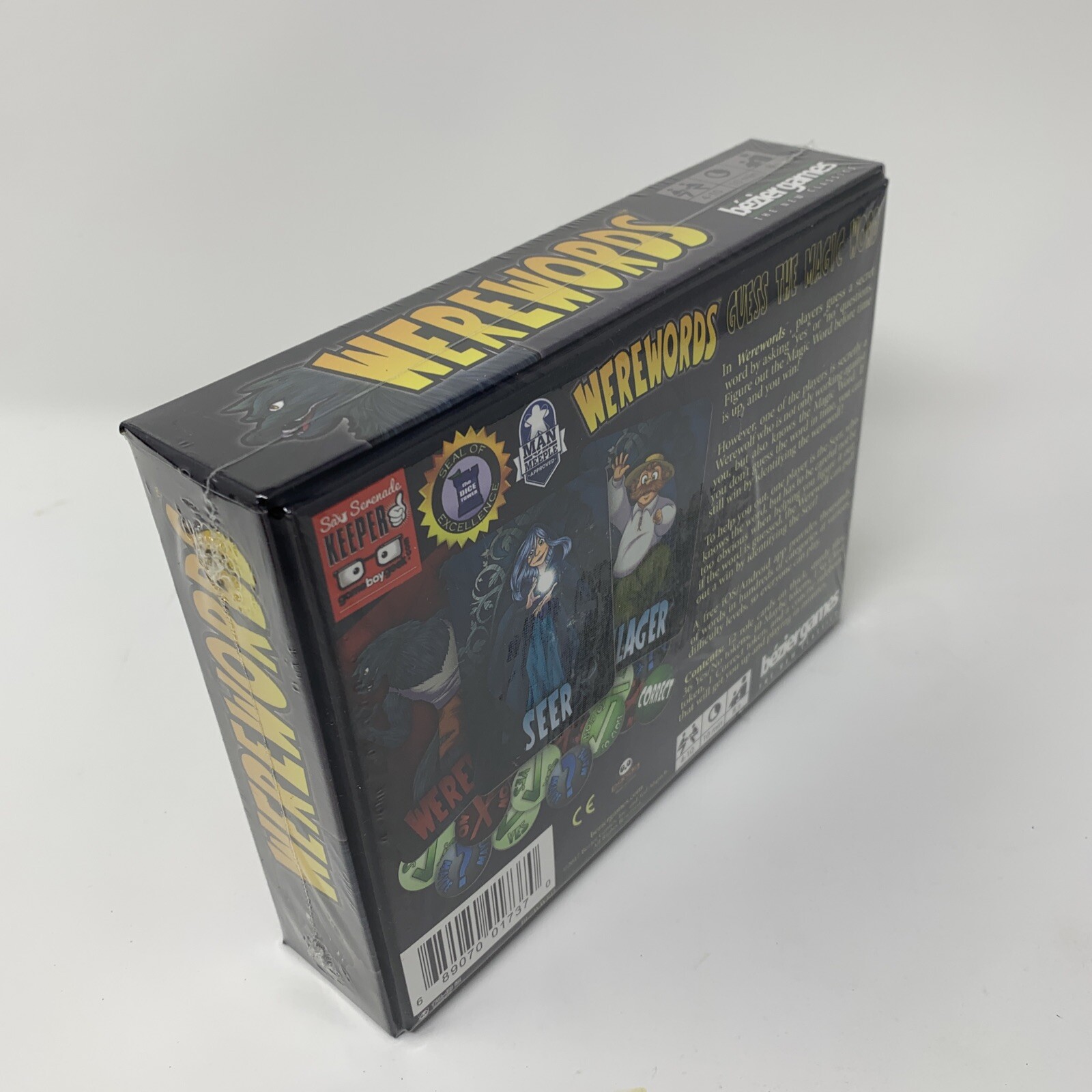 Bezier Games Werewords Hidden Identity Word Game Board Game (2017) Mfg Sealed!