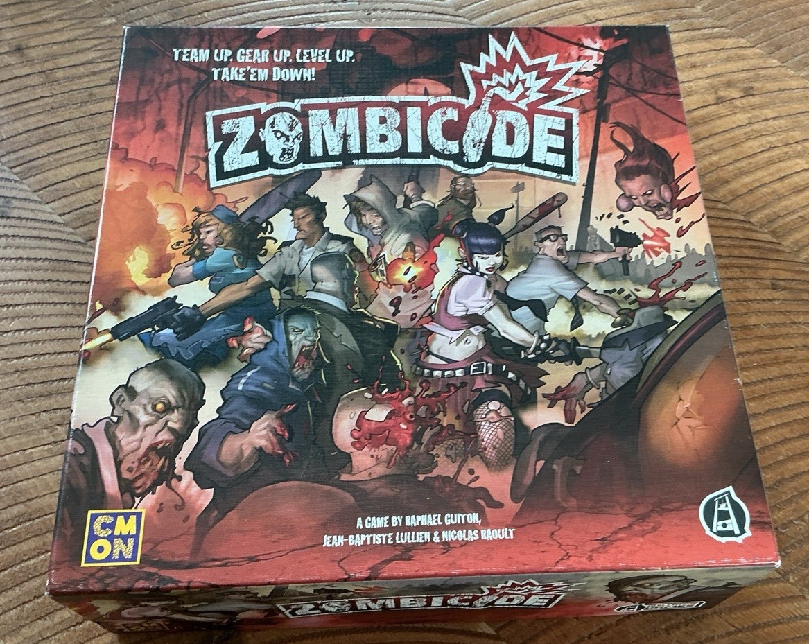 CMON Guillotine Games 2017 Zombicide Base Game New 1st Ed. Complete