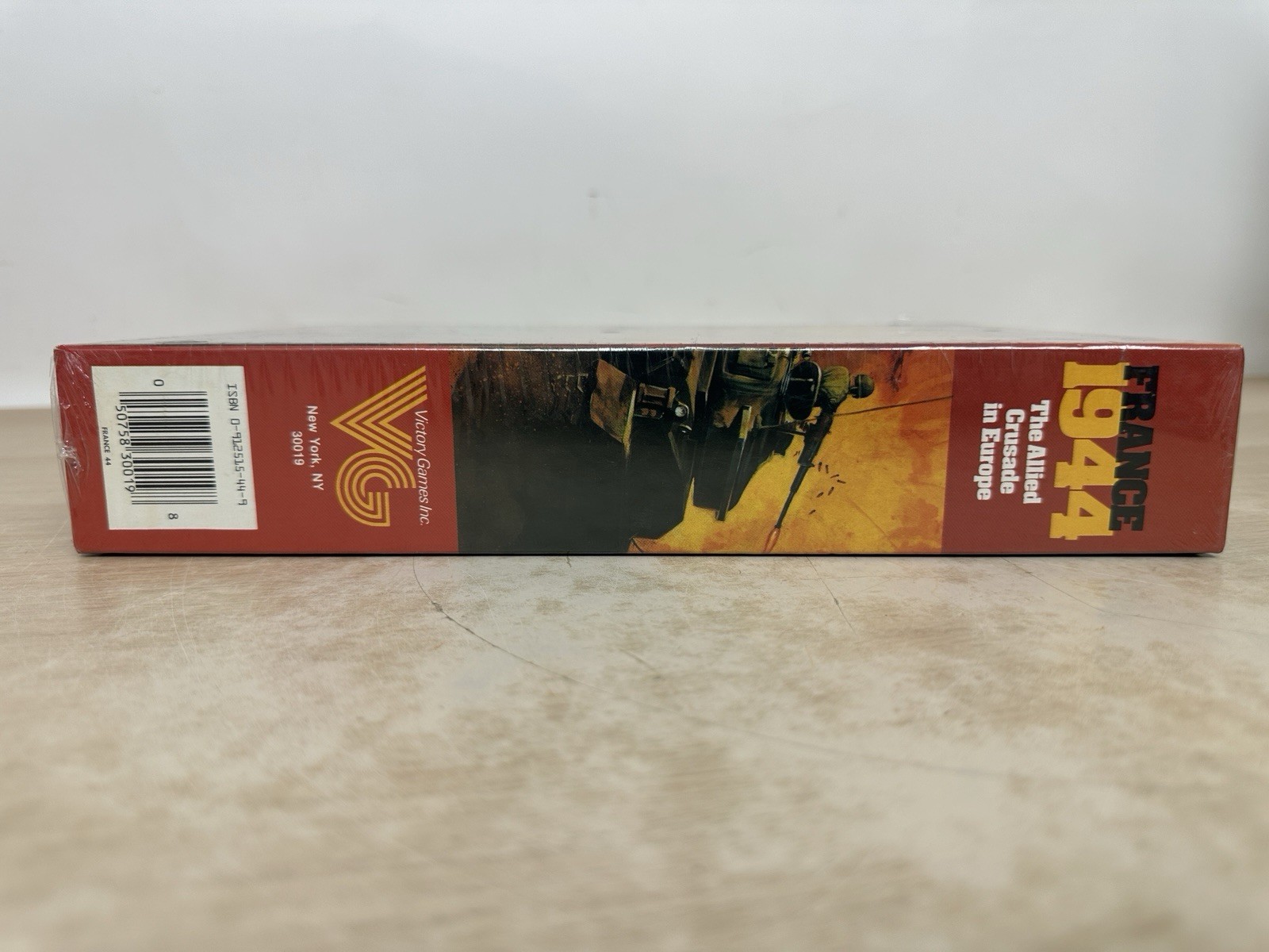 France 1944: Allied Crusade in Europe Board Game: 1986 Victory Games NEW Sealed