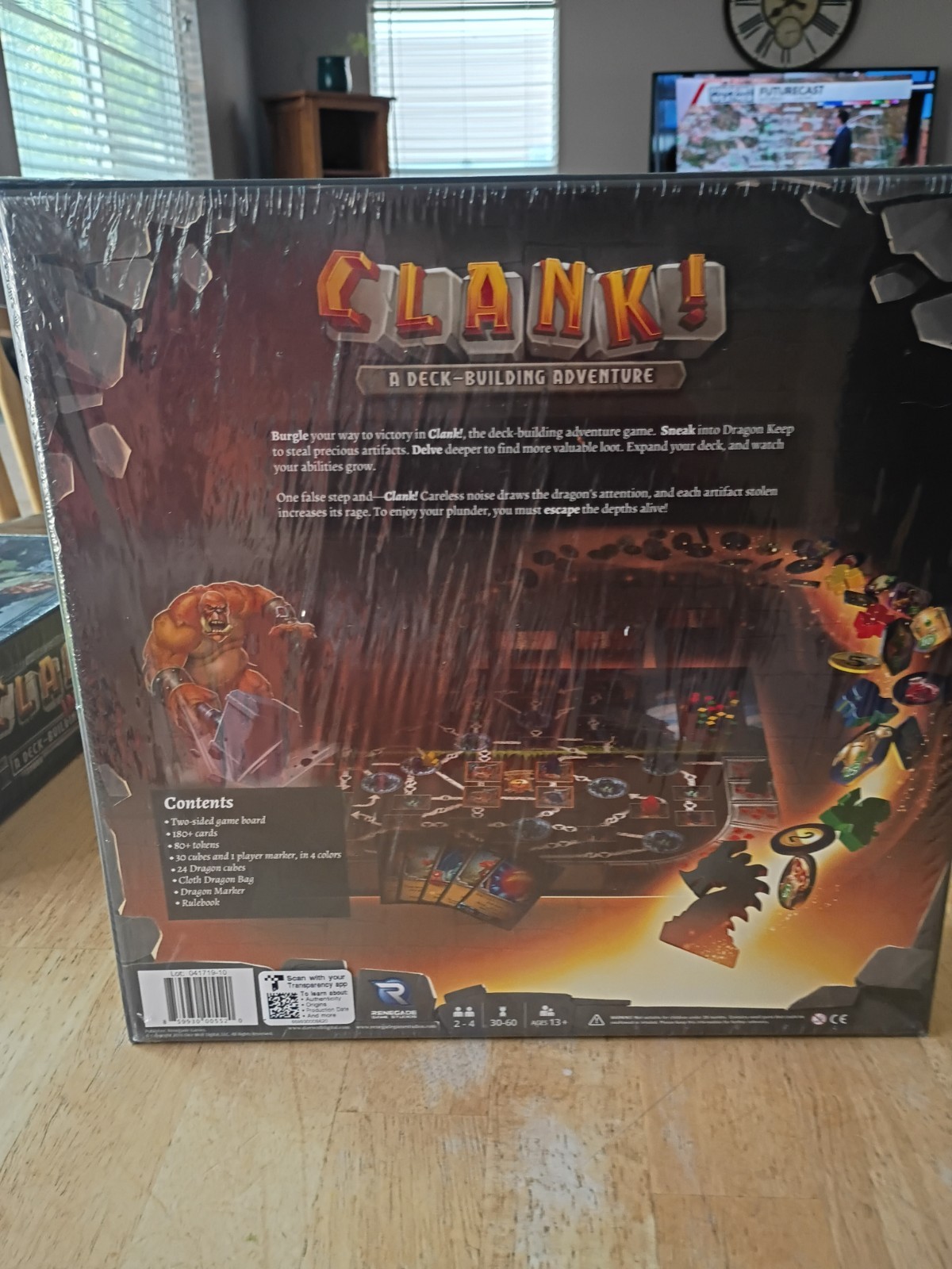 Clank! A Deck-Building Adventure Board Game Sealed Renegade Dire Wolf CLASSIC!!