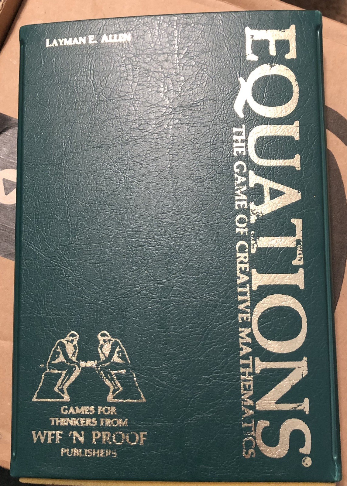 Vintage Equations The Game Of Creative Mathematics By Layman 1985 Edition