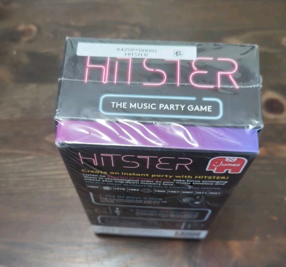 HITSTER The Music Party Song Game Decades of Amazing Hits NEW SEALED