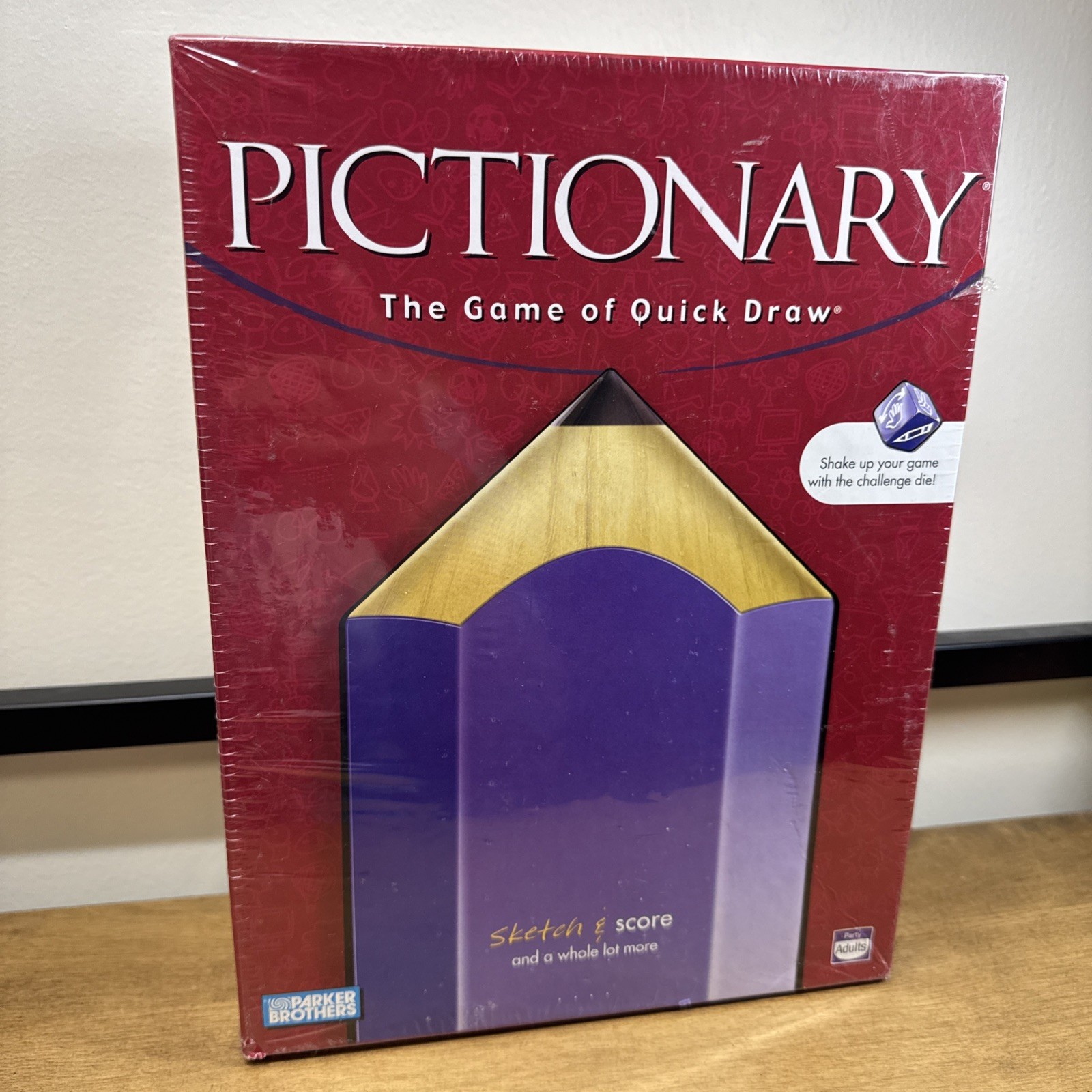 Hasbro Parker Brothers Pictionary The Game of Quick Draw 2007 New