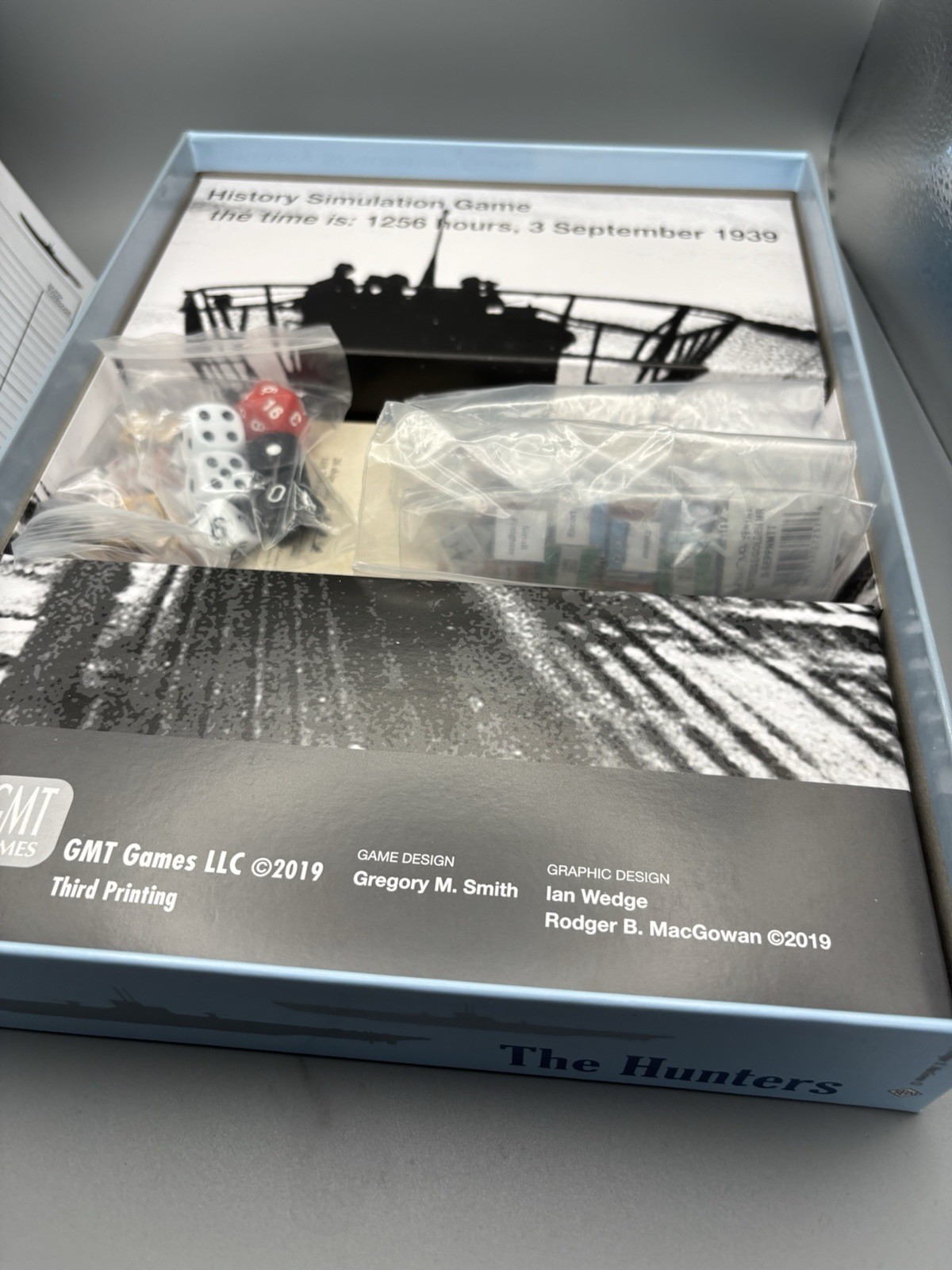 The Hunters: German U-Boats at War, 1939-43 Board Game GMT Games