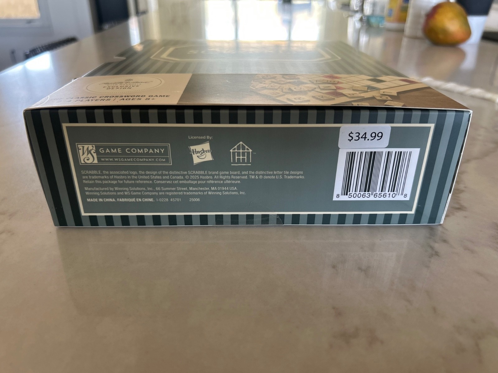 Scrabble Board Game – Hearth & Hand With Magnolia. New