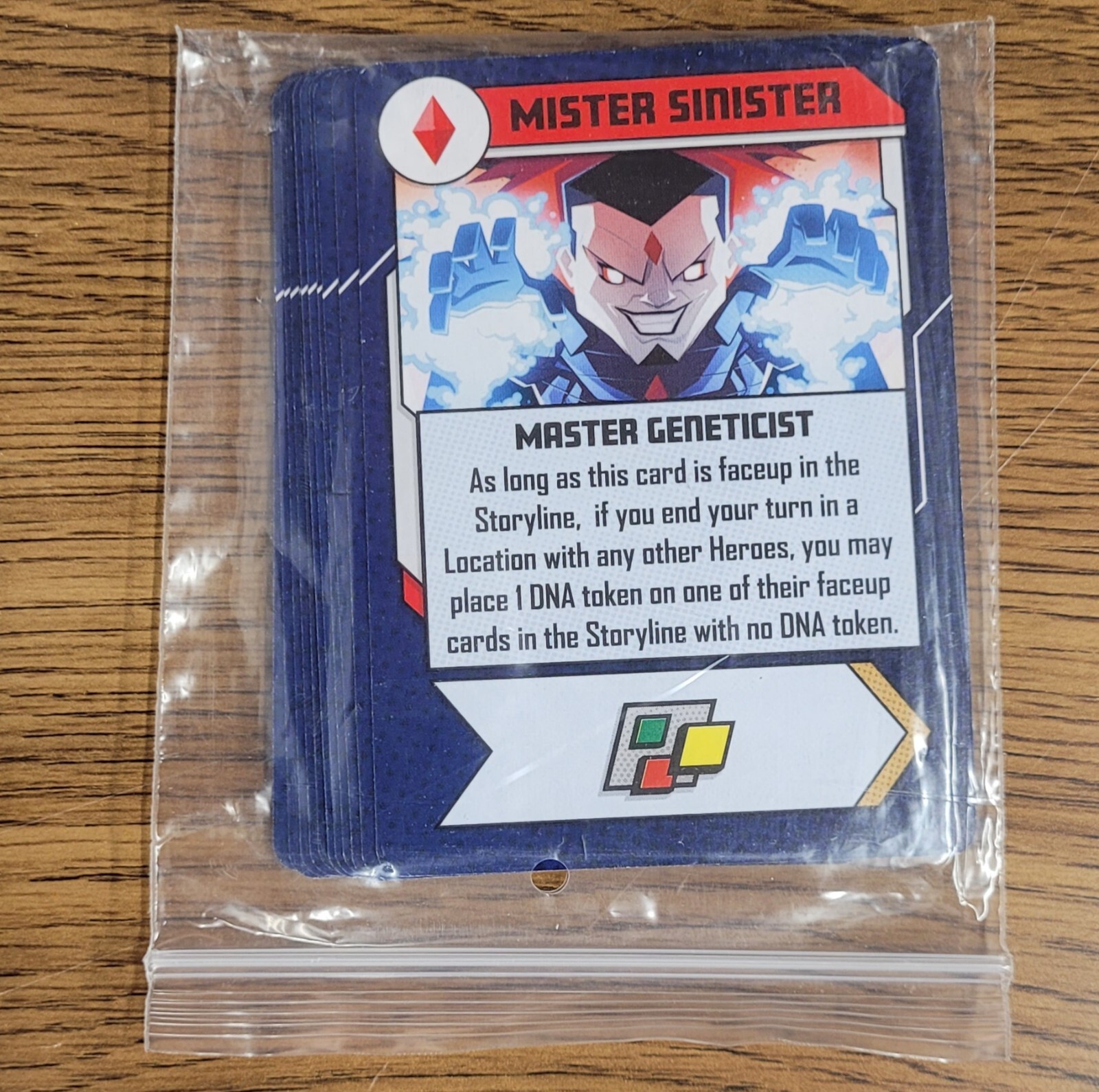 Marvel United Mister Sinister – hero deck – GenCon Exclusive Promo 2023