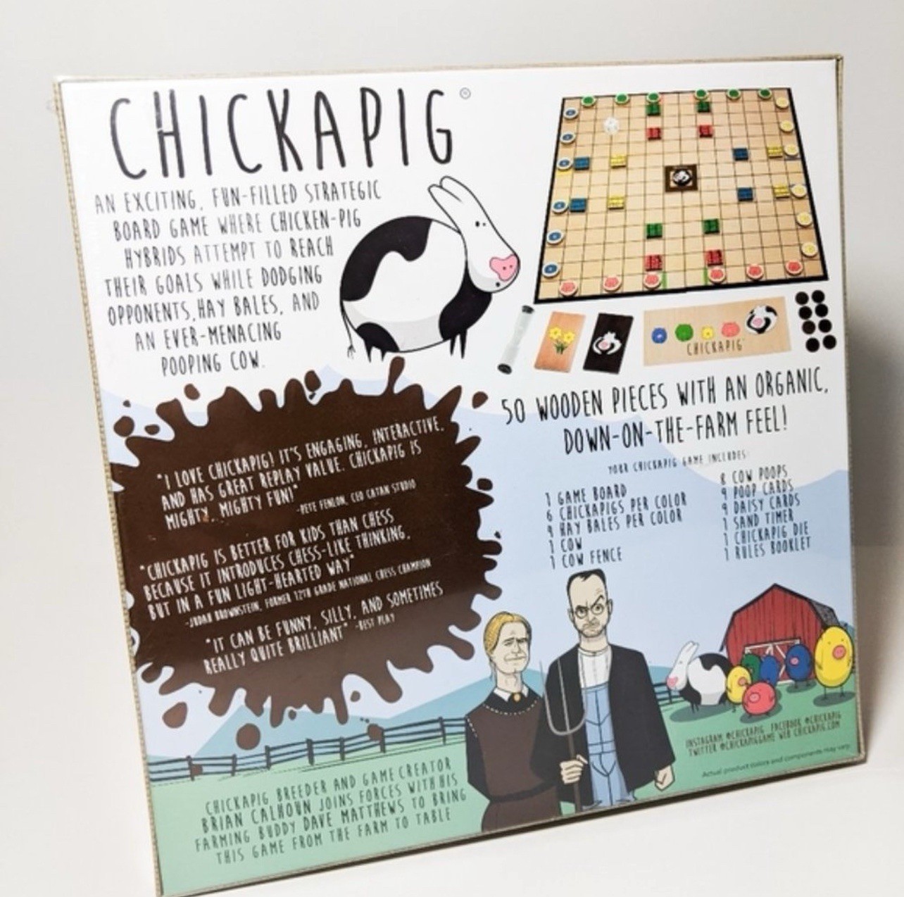 Chickapig Board Game Family Ages 8+ 2-4 Players NEW SEALED