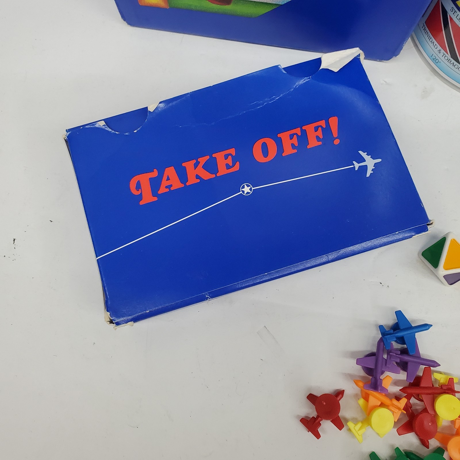 Take Off Board Game World Edition The Game That Teaches Geography 1994 Complete