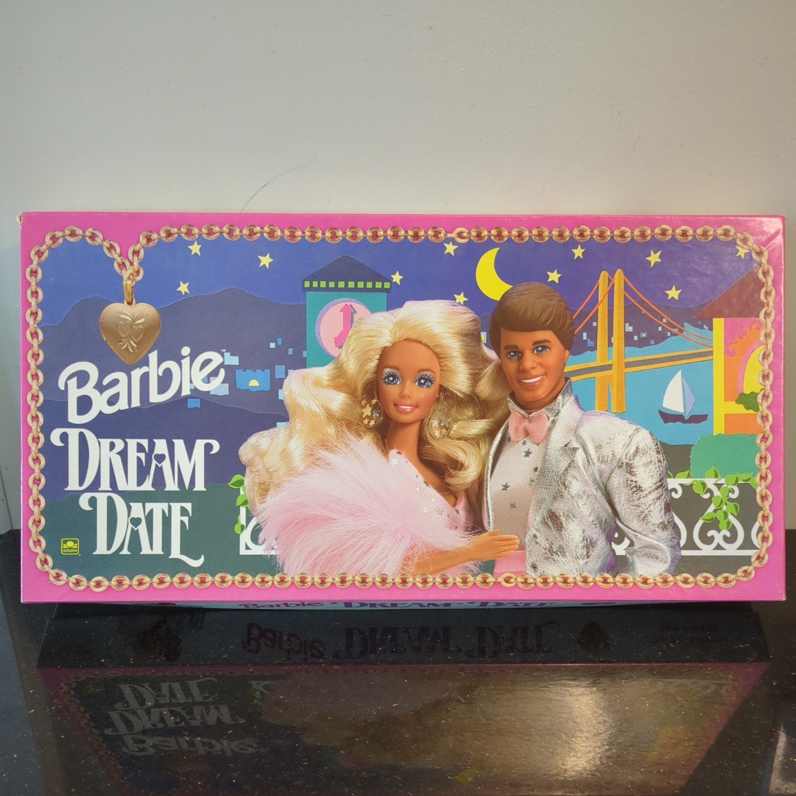 1992 Barbie DREAM DATE Board Game Brand. great for collectors! See Description.