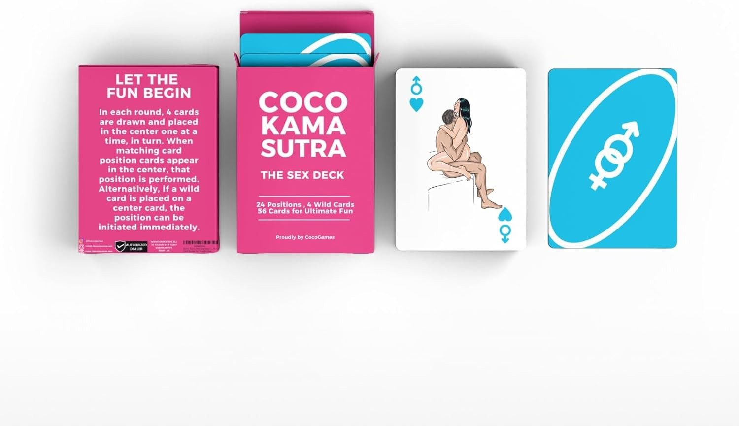 Kama Sutra The Sex Deck | 56 Cards | Romantic & Valentine’s Gifts | Adult…