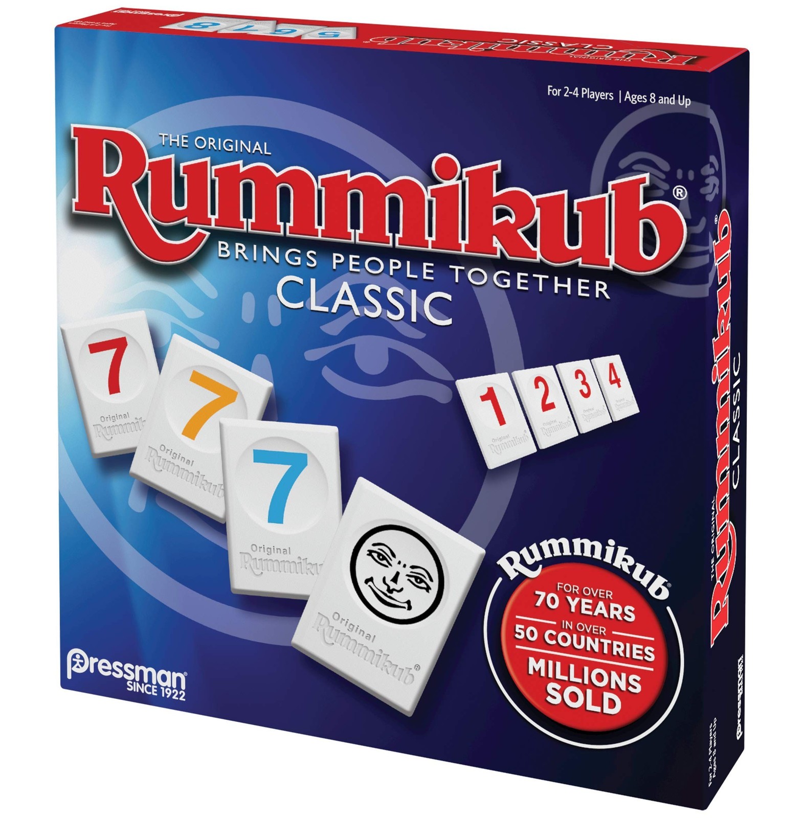 Classic Rummikub Game Board 2 to 6 Players Easy Fun Strategy Play NEW