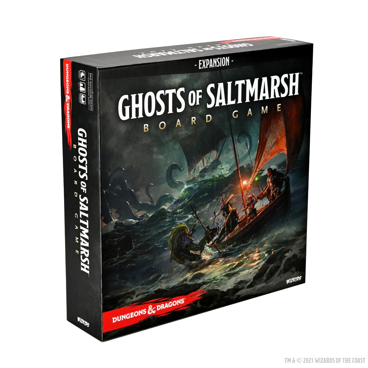 D&D Ghosts of Saltmarsh Adventure System Board Game Expansion | Standard Edition