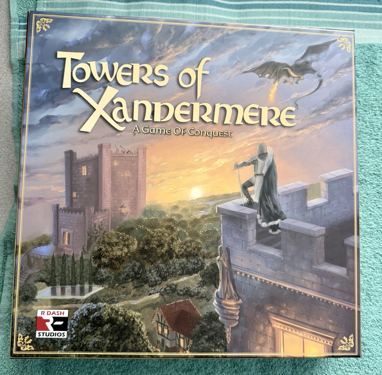 Towers of Xandermere. A Game of Conquest. 2 to 4 Players. Strategy and Tactical.
