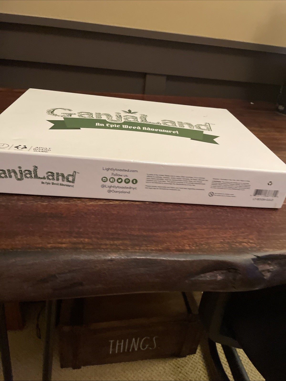 Ganjaland Board Game | An Epic Weed Adventure Adults Complete