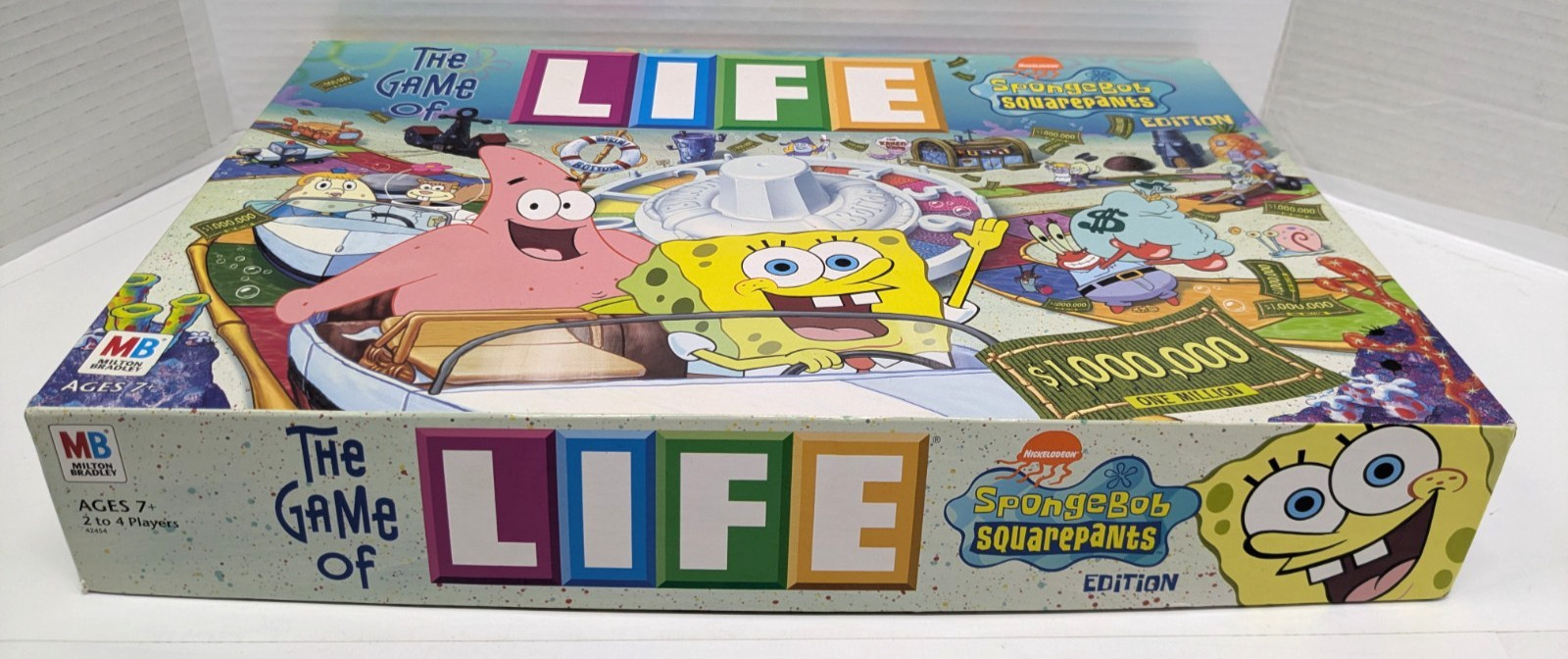 2005 The Game of Life SpongeBob SquarePants Edition Milton Bradley Nickelodeon