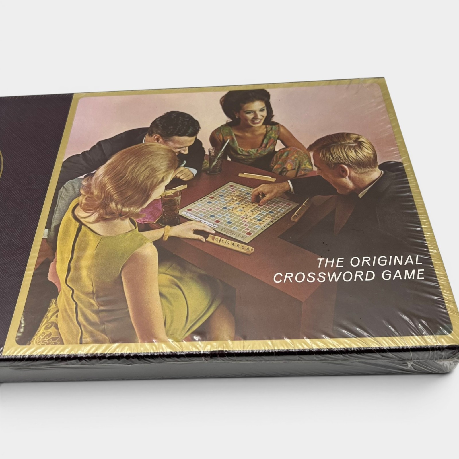 Vintage 1968 Scrabble Crossword Game No. 17 Sealed Selchow & Righter NOS RARE!