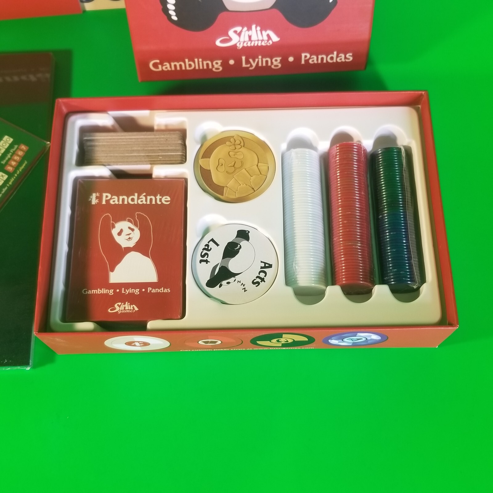 Pandánte 2nd Edition w/ Light & Dark Expansion New Open Box Sirlin Games (2015)