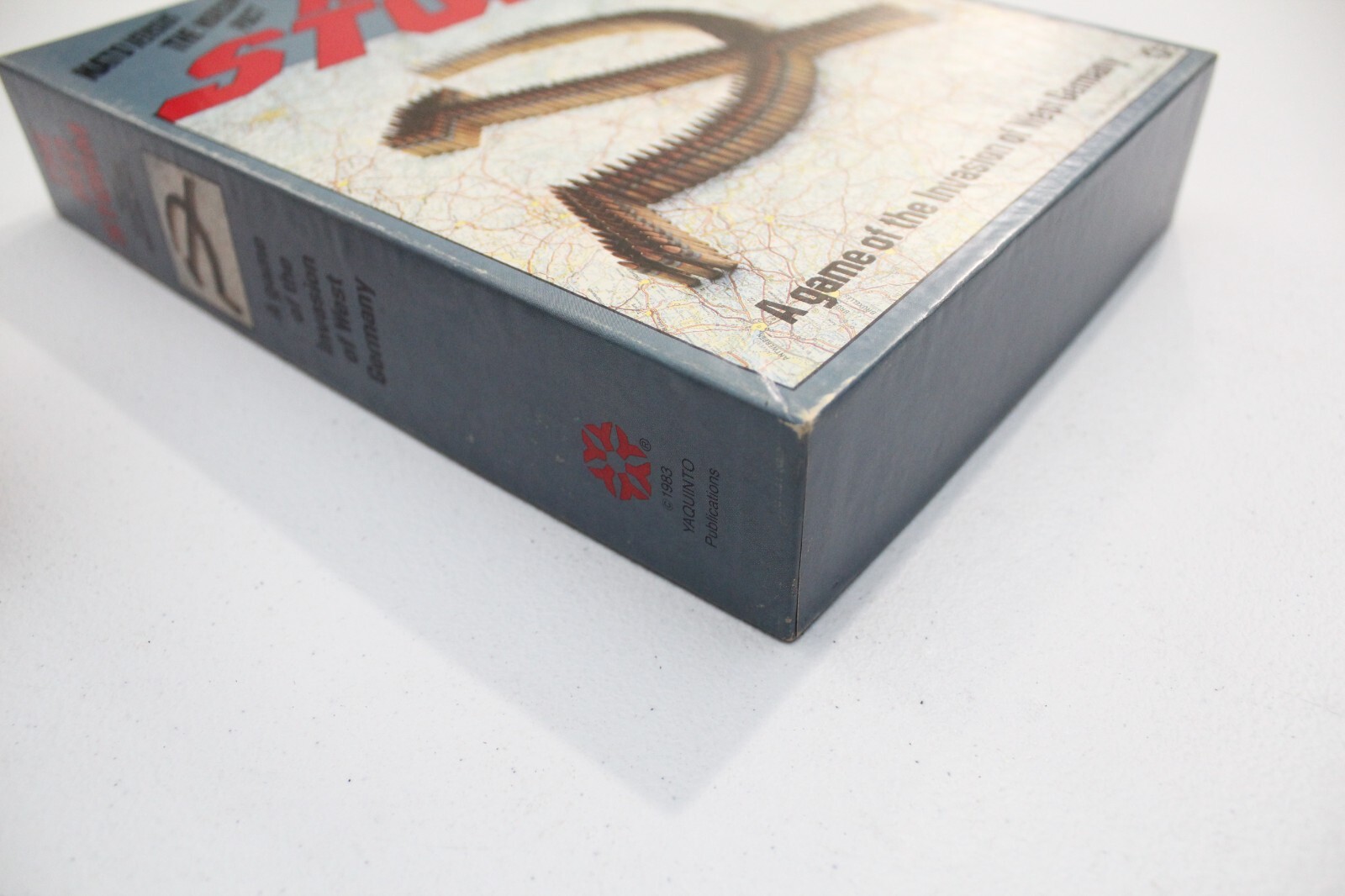 The Red Storm Invasion Of West Germany Yaquinto Games 1983 PUNCHED