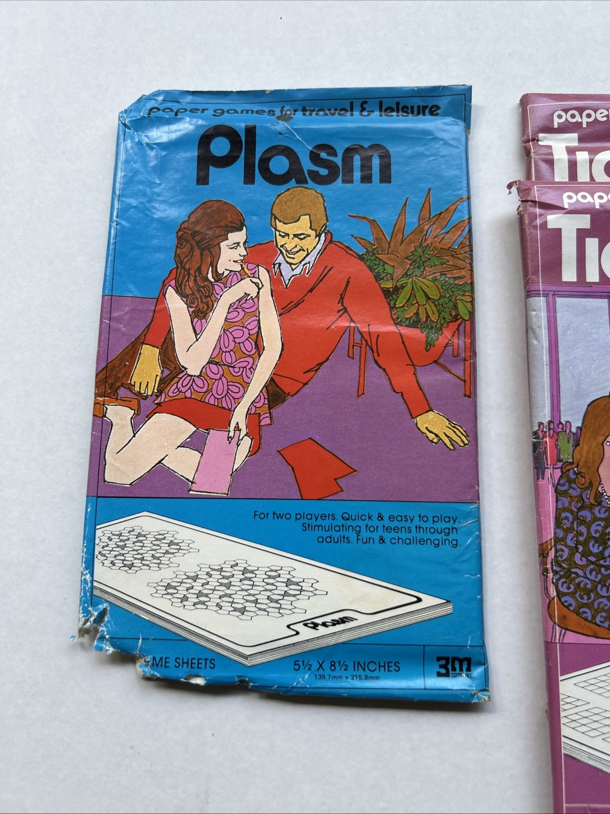 3M Paper Games-1974 NOS UNOPENED Qty=9