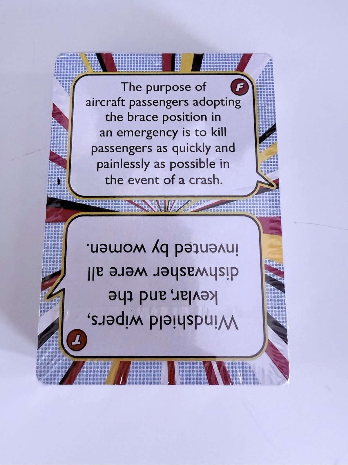 True or False Trivia Card Game fun family games