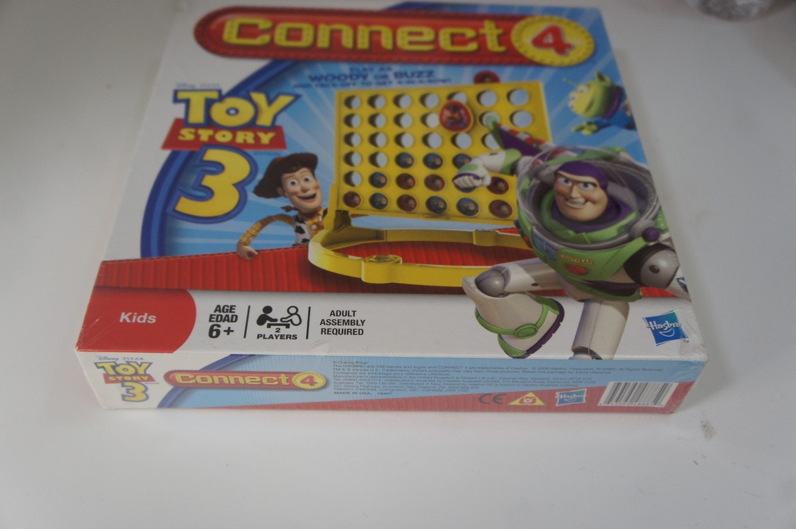 NEW Disney Pixar Toy Story 3 Connect 4 Game by Hasbro Movie Edition