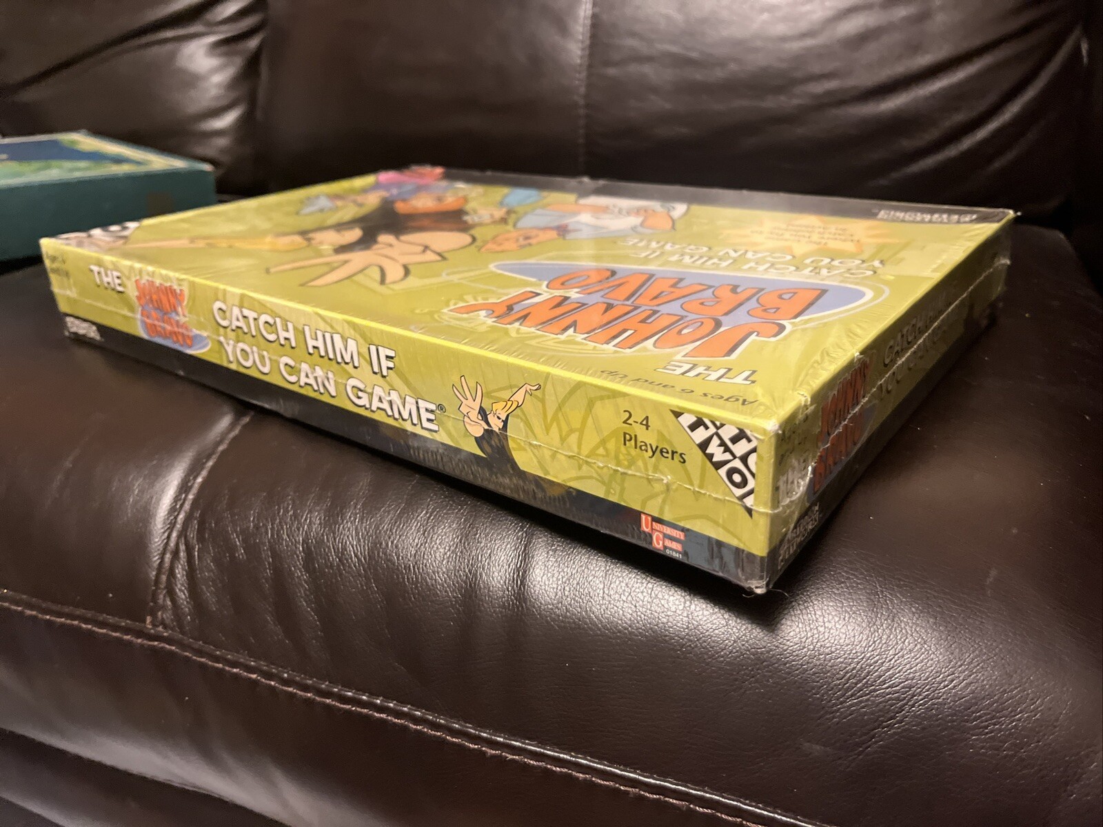 Johnny Bravo Catch Him if You Can Board Game Cartoon Network CN NOS Sealed