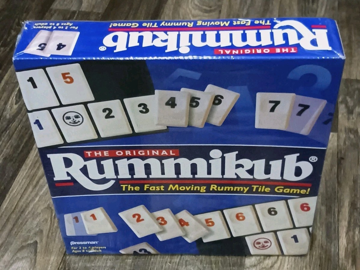 Rummikub Board Game The Original 1997 Sealed 0400D Tiles Pressman