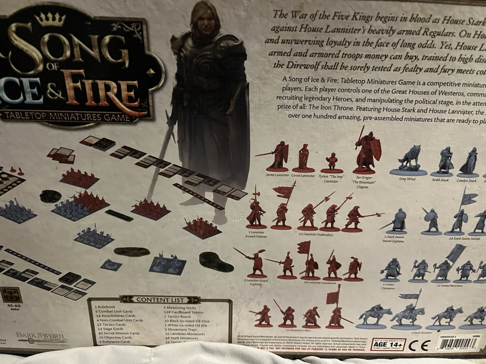 CMON CMNSIF001 A Song Of Ice & Fire Starter Set Board Game