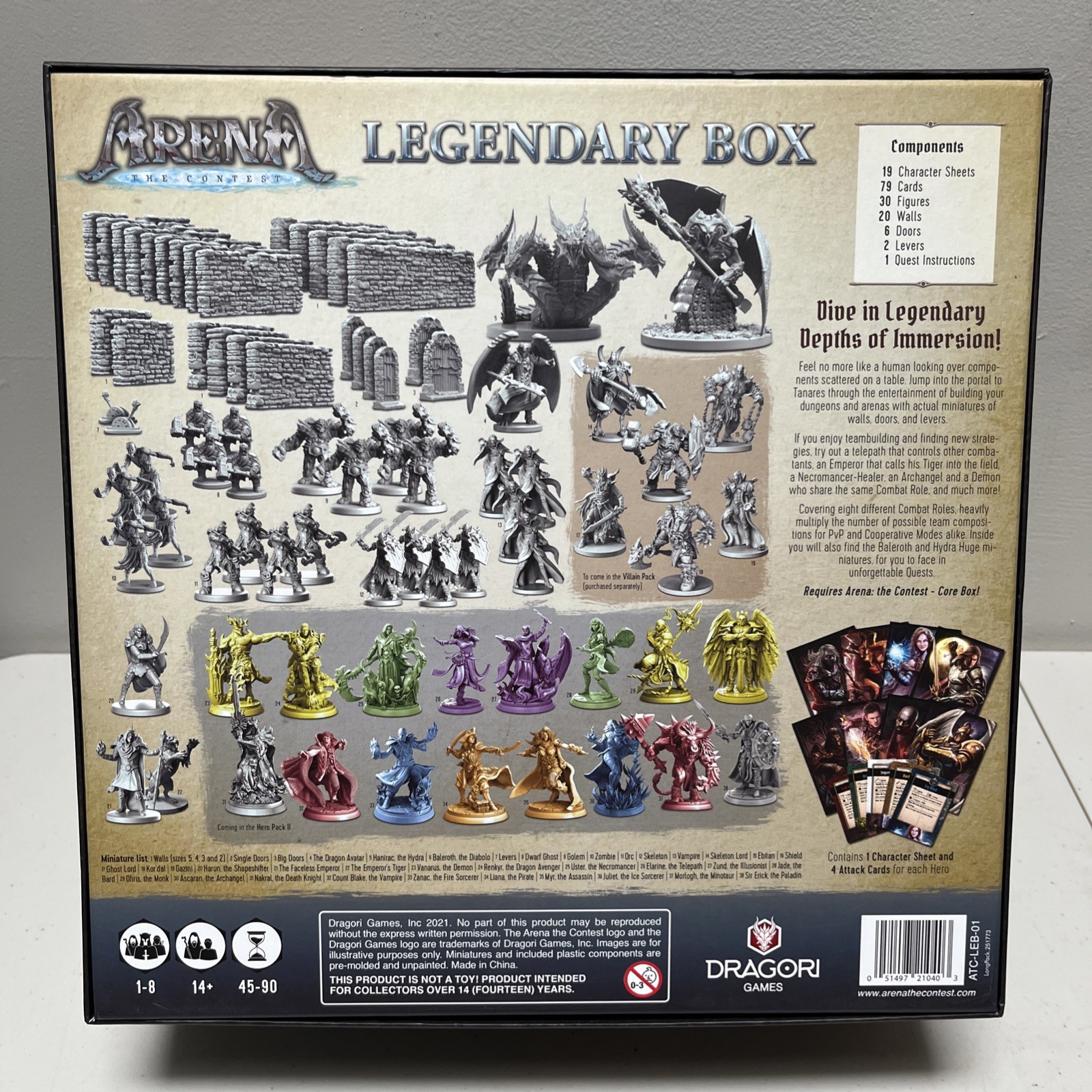 Arena: The Contest – Legendary Box (Tanares Adventures Ultimate) READ