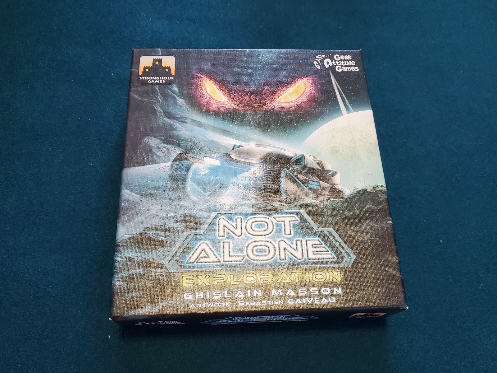 Not Alone Exploration Expansion Stronghold Games Geek Attitude Games 2017 Card
