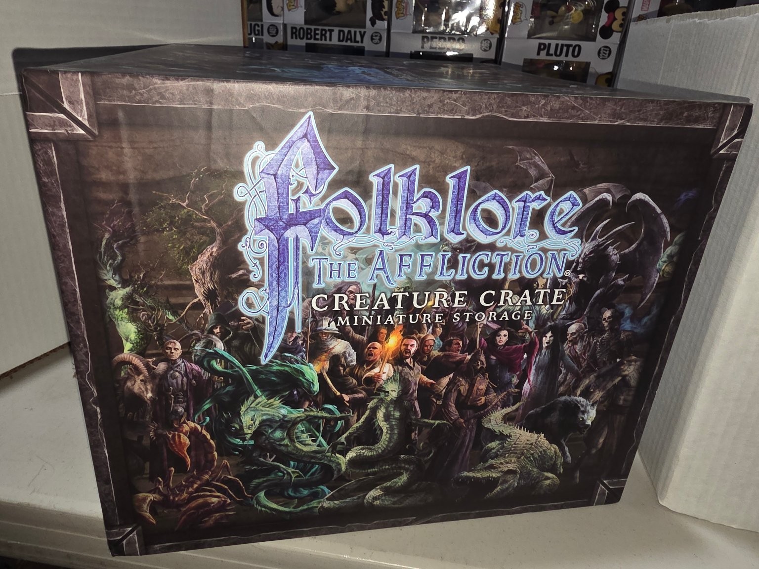 Folklore: The Affliction Creature Crate Miniature Storage Greenbrier Games 2020