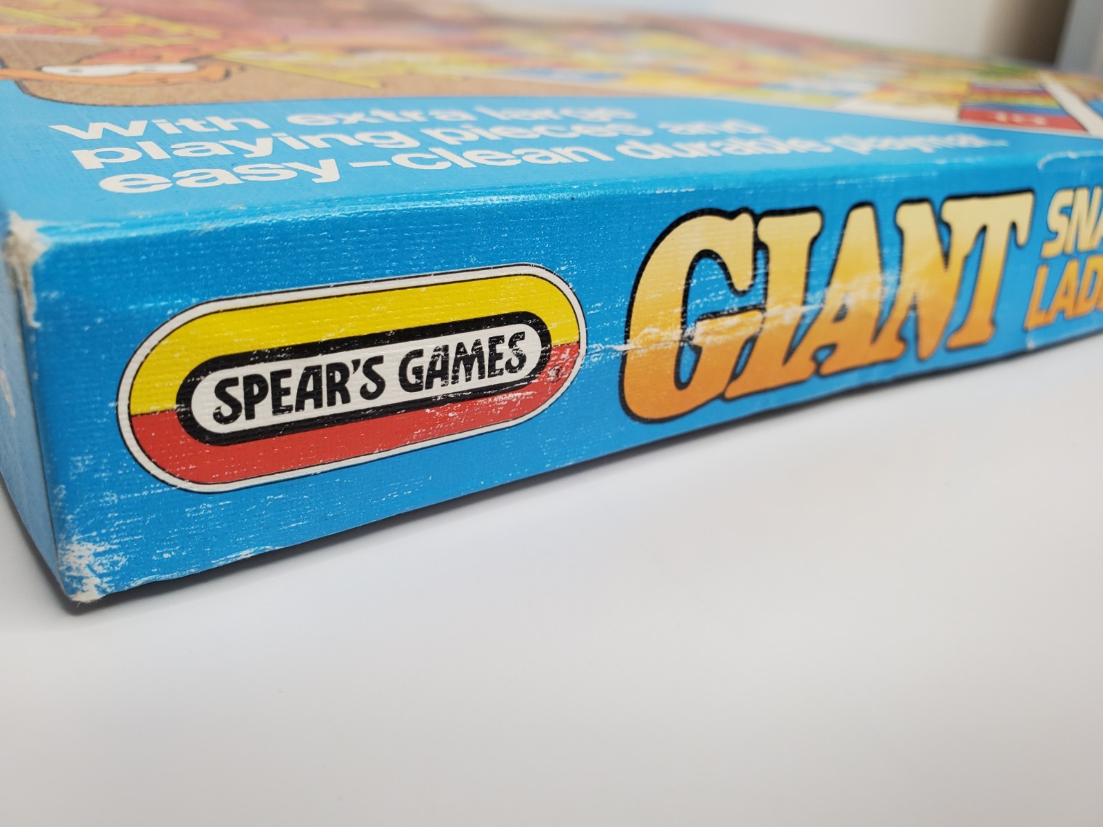 Spears Games Vintage Giant Snakes & Ladders 1984 Giant Floor Size Mat 3′ X 3′