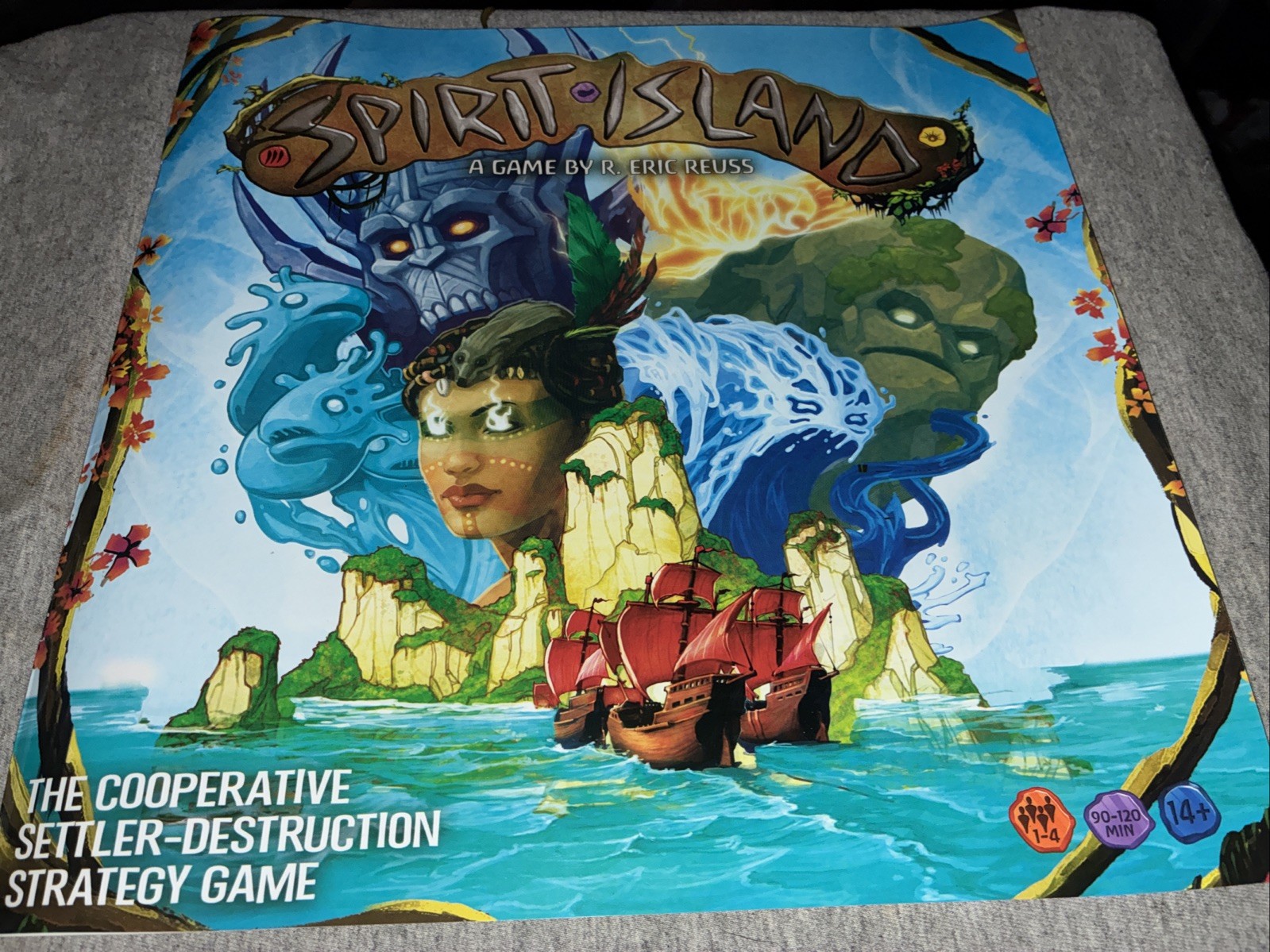 Spirit Island Board Game Greater Than Games Cooperative Strategy Game 2017
