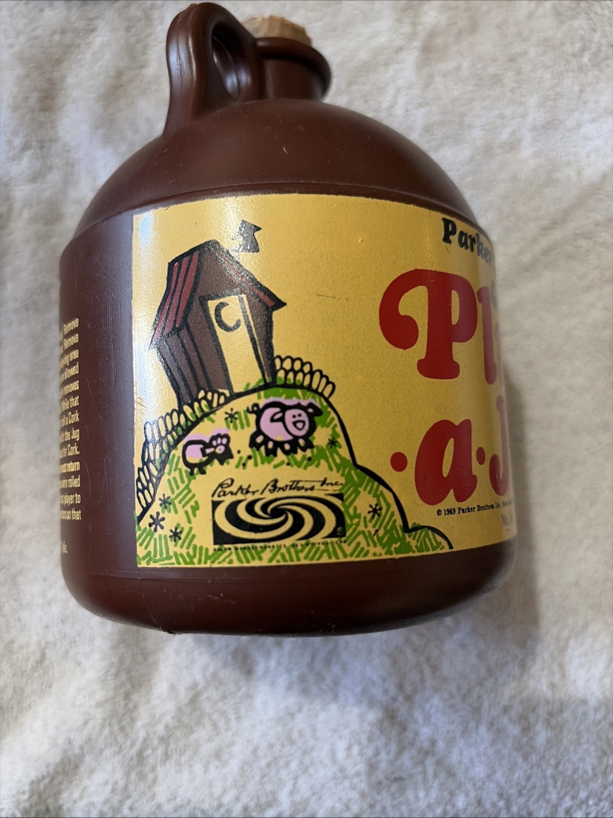 Vintage 1969 Parker Brothers Plug-A-Jug Game