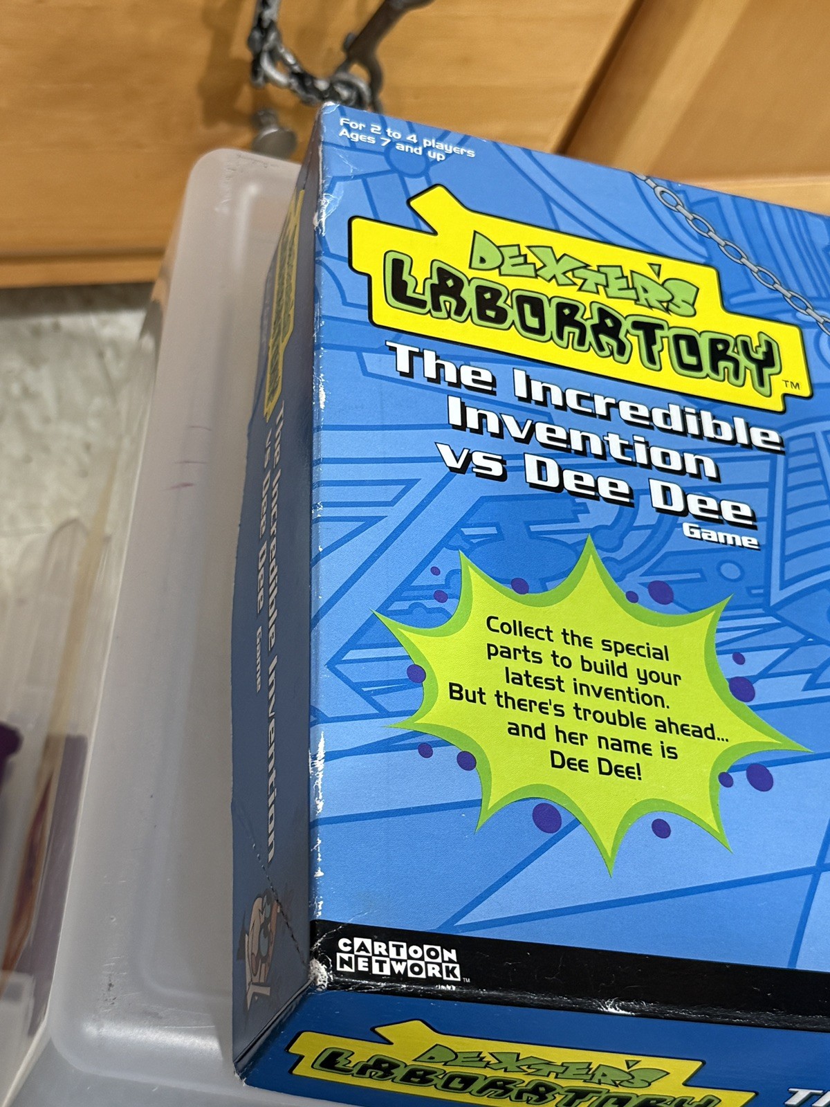 Cartoon Network Dexter’s Laboratory Incredible Invention Vs. Dee Dee Board Game