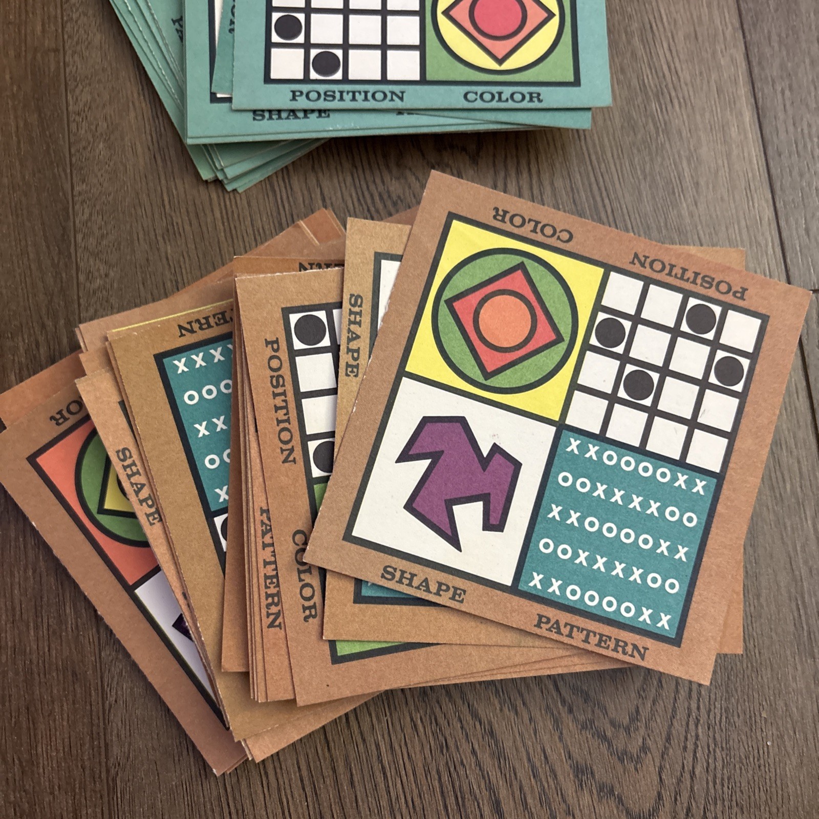 Parker Brothers 1970 Vintage Scan Board Card Game Matching Game COMPLETE