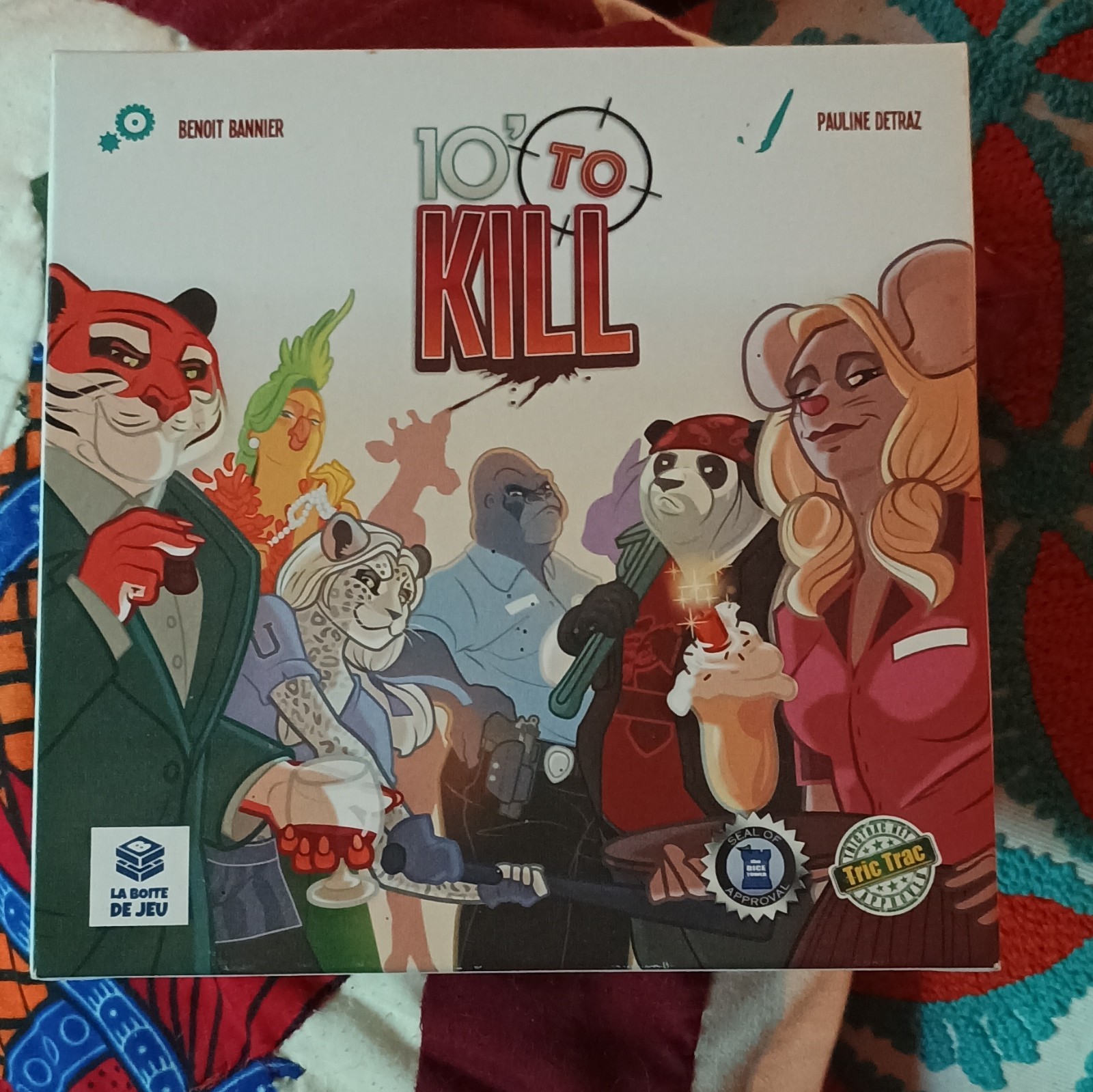 La Boîte de Jeu 10′ to Kill Strategy Board Game As d’Or 2014 2+ Players