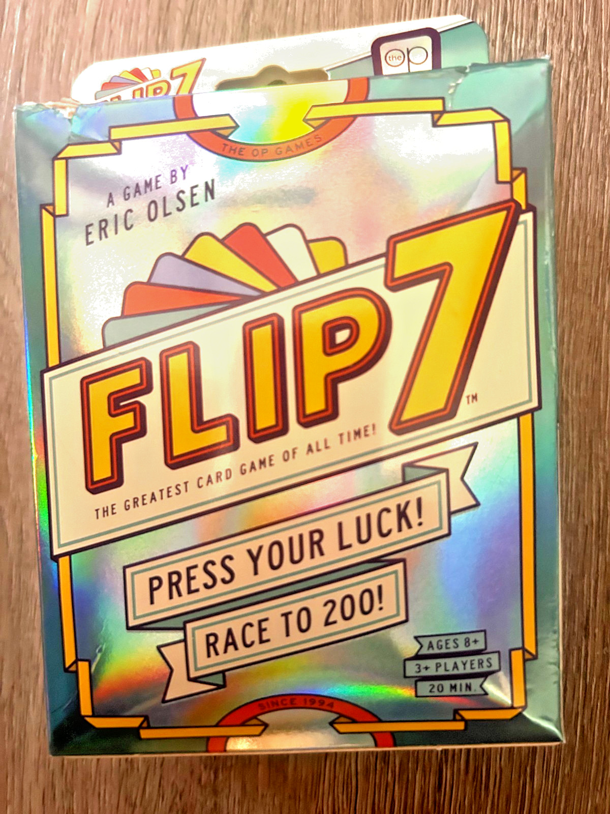 Flip 7 Card Game Luck Strategy Family Eric Olson New – Other