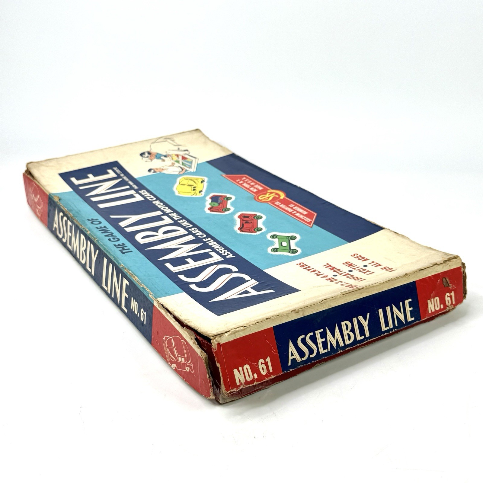 The Game of Assembly Line – Selchow & Righter Co. Board Game No. 61 USA 1953