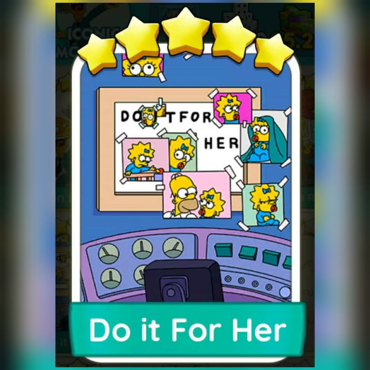 1 x Do it For Her (⭐️⭐️⭐️⭐️⭐️) – Set 21 – Mono_Poly_Go Stickers – Best Service