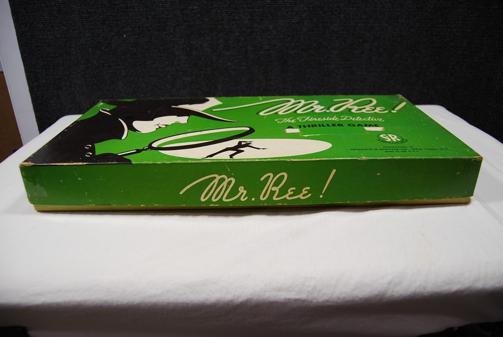 Vintage Selchow Righter Mr Ree The Fireside Detective Board Game Complete