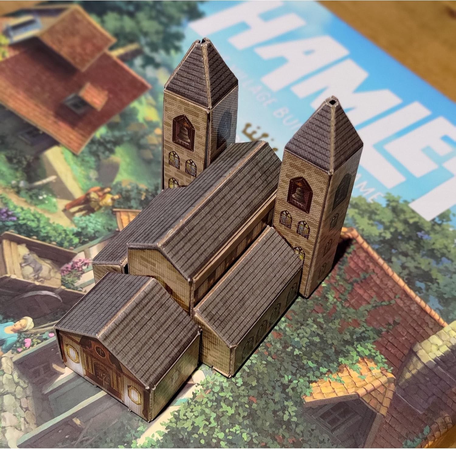 Mighty Boards: Hamlet: The Village Building Game – Competitive Tile Placement Bo