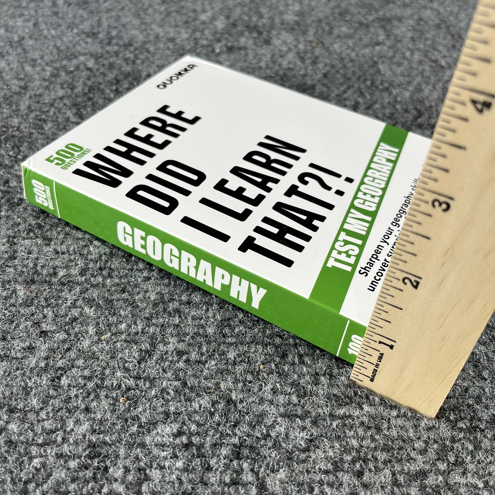 Where Did I Learn That Trivia Cards Game Test My Geography Quokka 2024 Adult 15+