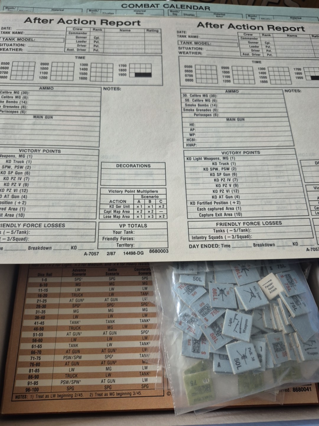 The Avalon Hill Game Company Pattons Best
