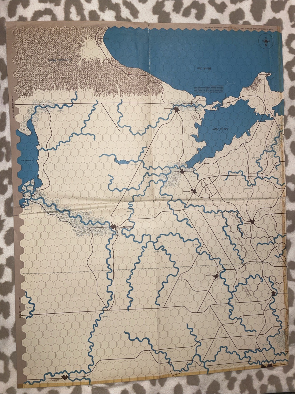 SPI. 1974. War In The East. Punched. Vintage Collectible. Rare.