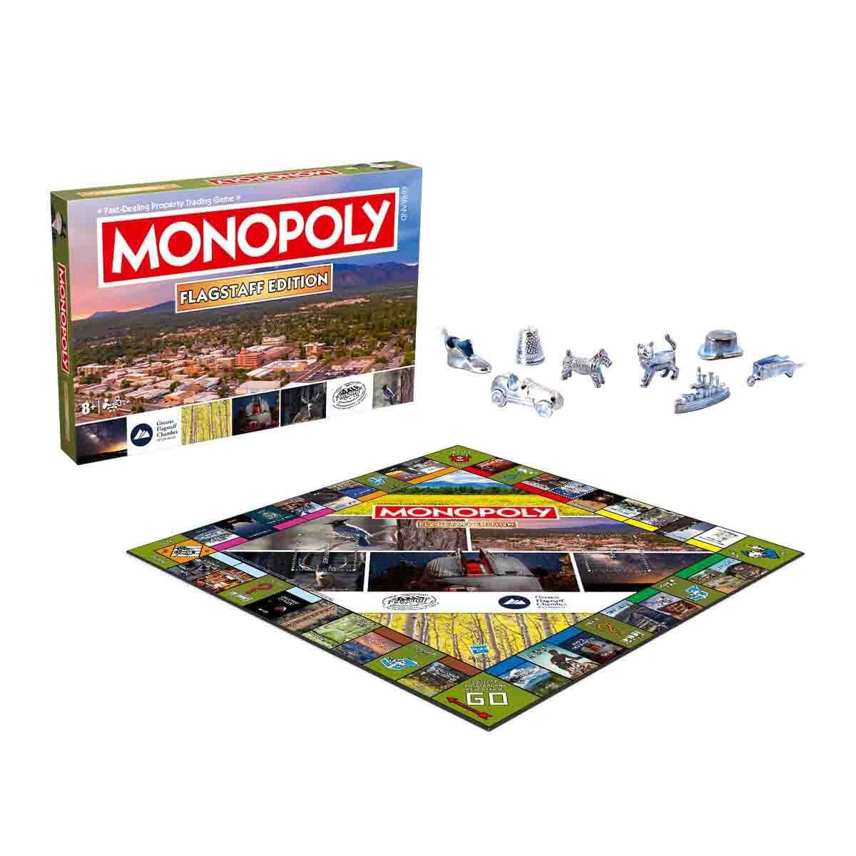 Flagstaff, AZ Monopoly Board Game
